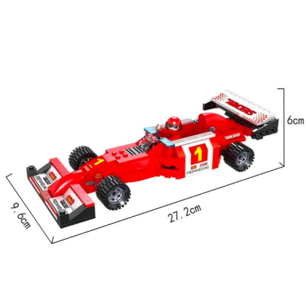 Blocs LEGO de course Formula F1, 218 pièces